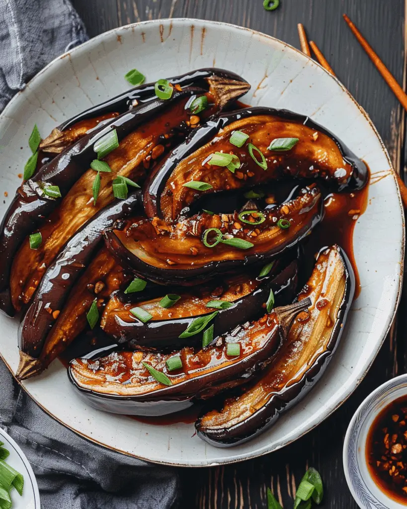 Maggie’s Chinese Eggplant with Garlic Sauce