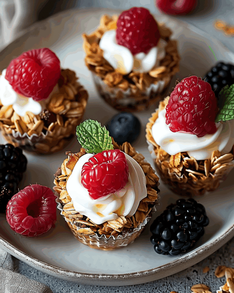 Breakfast Granola Cups Recipe