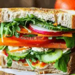 Garden Fresh Veggie Sandwich