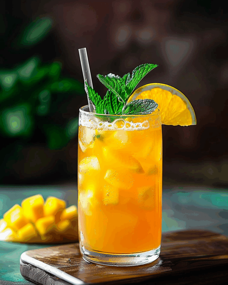 Mango Iced Tea