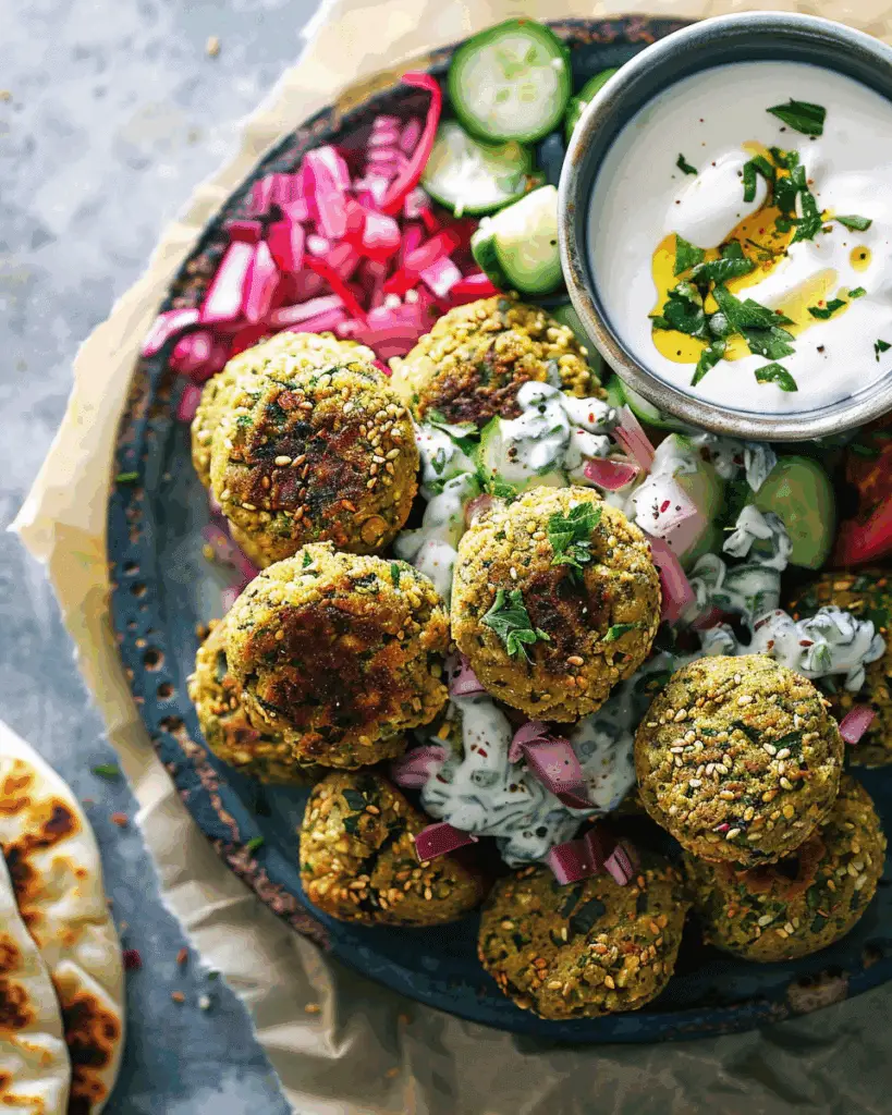 Oven Baked Falafel