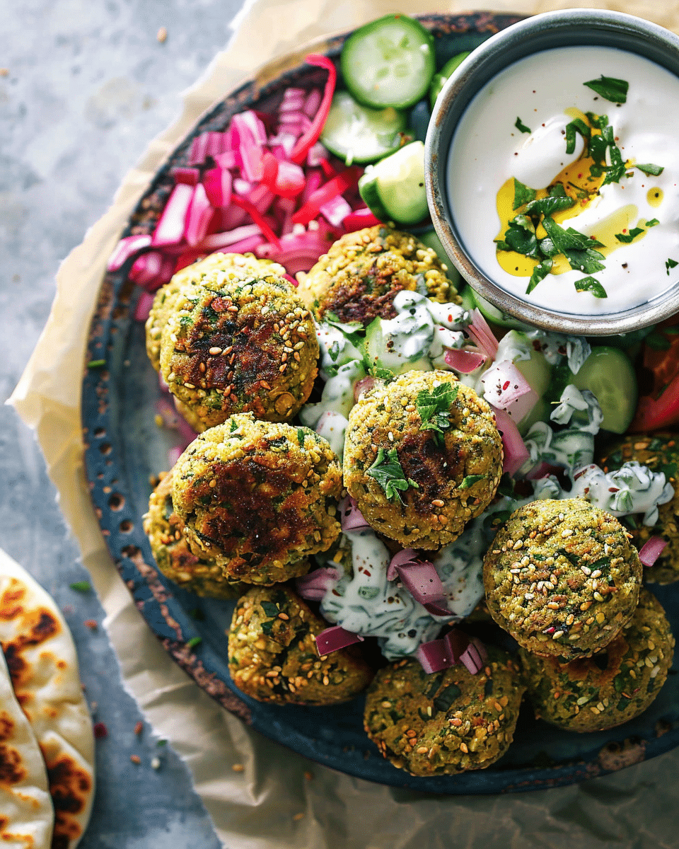 Oven Baked Falafel