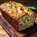 Roasted Garlic & Parmesan Zucchini Bread Recipe