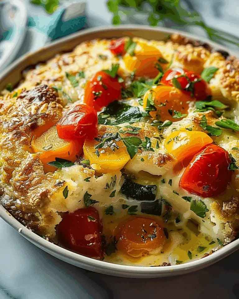 Summer Vegetable Cobbler