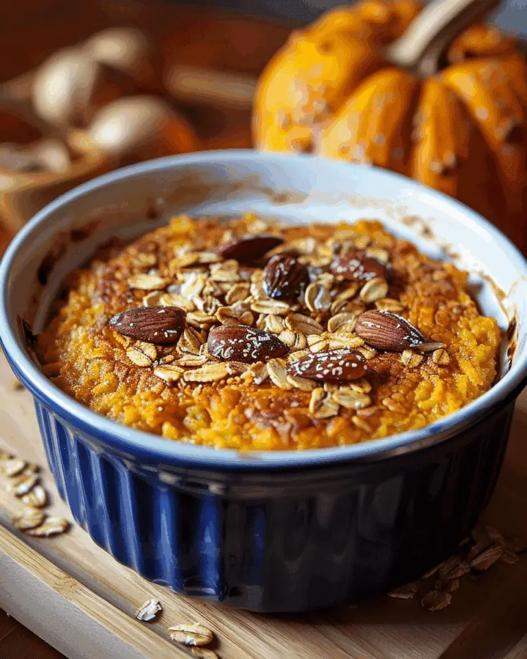 Pumpkin Baked Oats