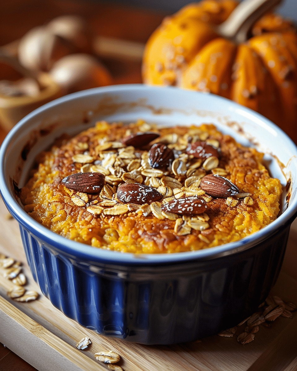 Pumpkin Baked Oats