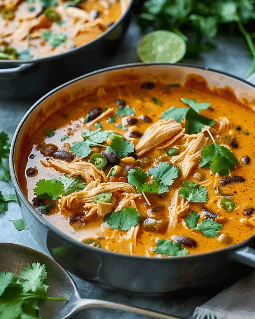 Chicken Enchilada Soup