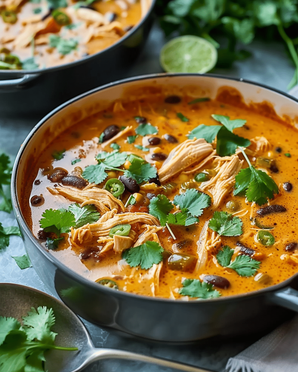 Chicken Enchilada Soup