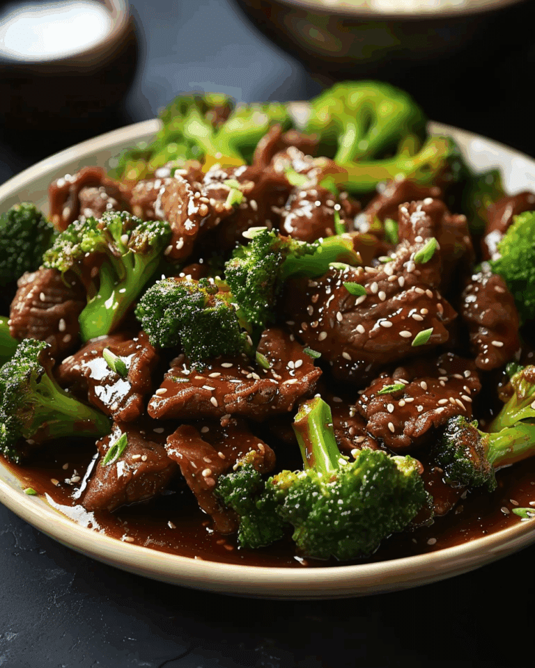 Easy Beef and Broccoli Stir-Fry with a Savory Sauce