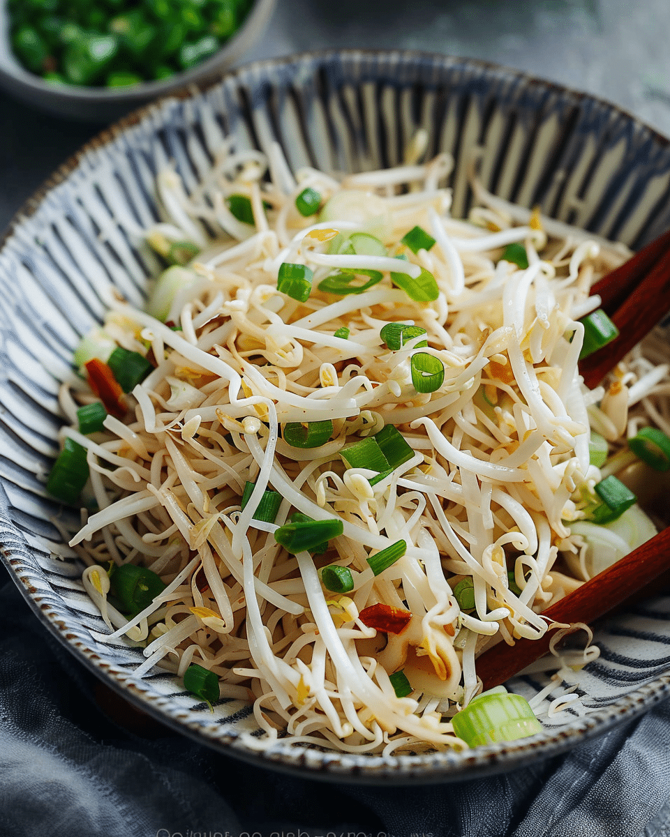 Enoki Mushroom Salad
