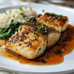 Ginger Soy Glazed Cod