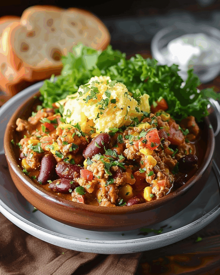 Healthy Slow Cooker Chili