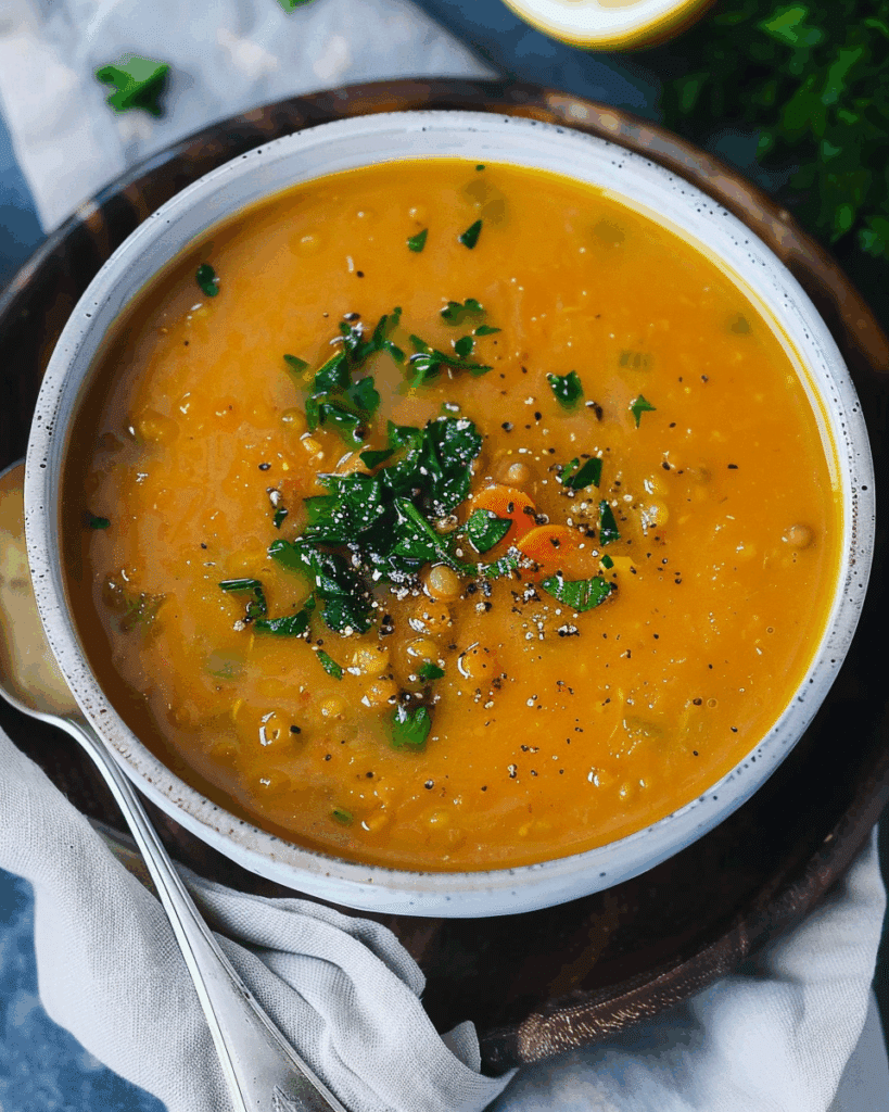 Lebanese Lentil Soup 