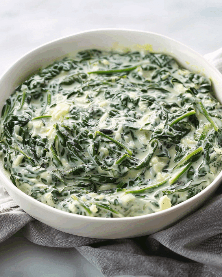 Morton’s Steakhouse Creamed Spinach Recipe
