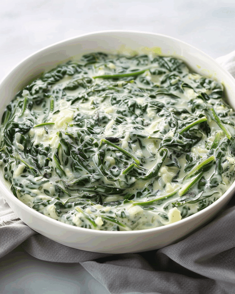 Morton’s Steakhouse Creamed Spinach Recipe