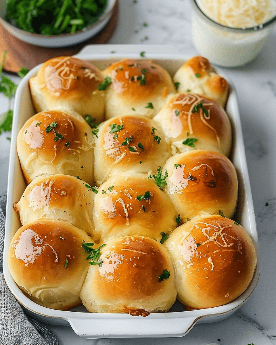 Soft Onion Rolls