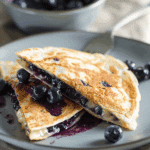 Blueberry Breakfast Quesadilla Recipe