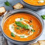 Creamy Tomato Soup with Heavy Cream