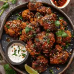 Crunchy Teriyaki Cauliflower Wings