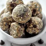 Mint Chocolate Chip Protein Balls