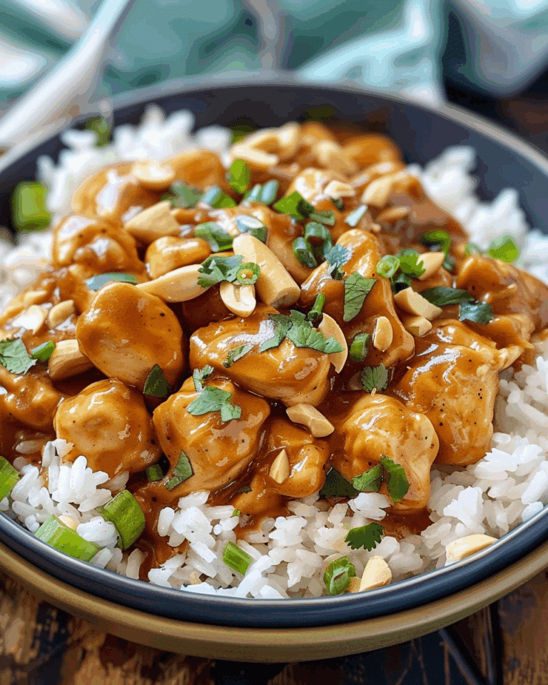 Peanut Butter Chicken Recipe
