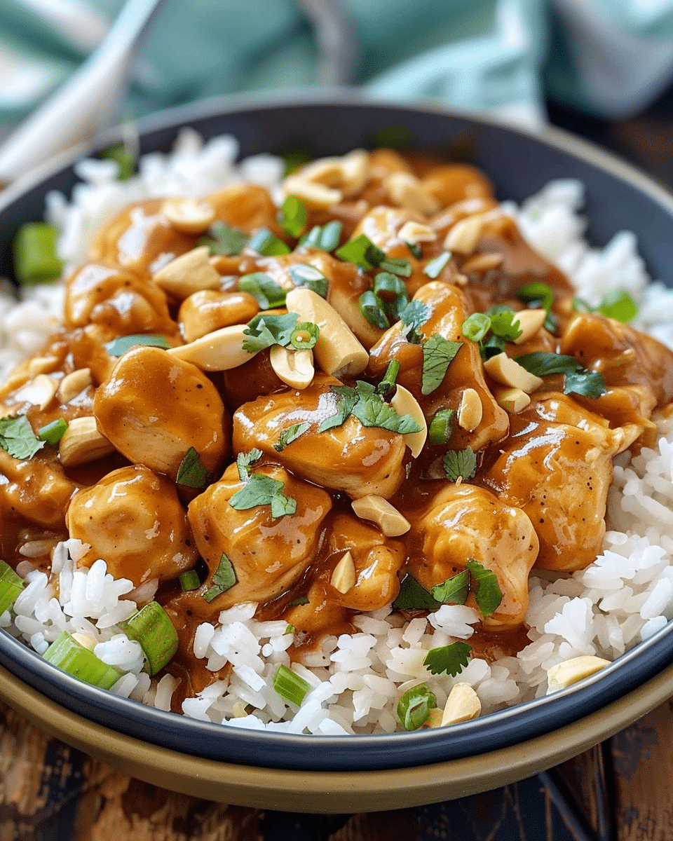 Peanut Butter Chicken Recipe