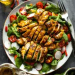 Spinach Salad with Grilled Chicken