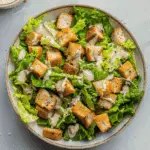 Vegan Caesar Salad with Dressing