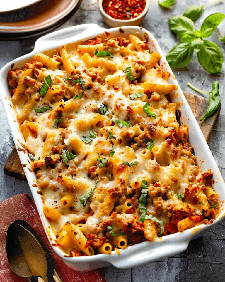 Baked Ziti Recipe