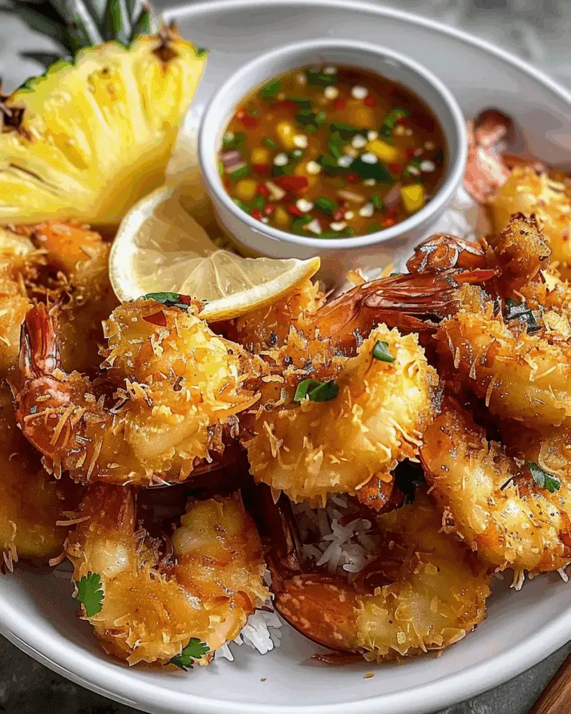 Best Crispy Coconut Shrimp with Pineapple Sauce