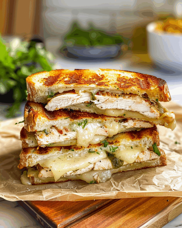 Crispy Grilled Chicken Grilled Cheese Sandwich