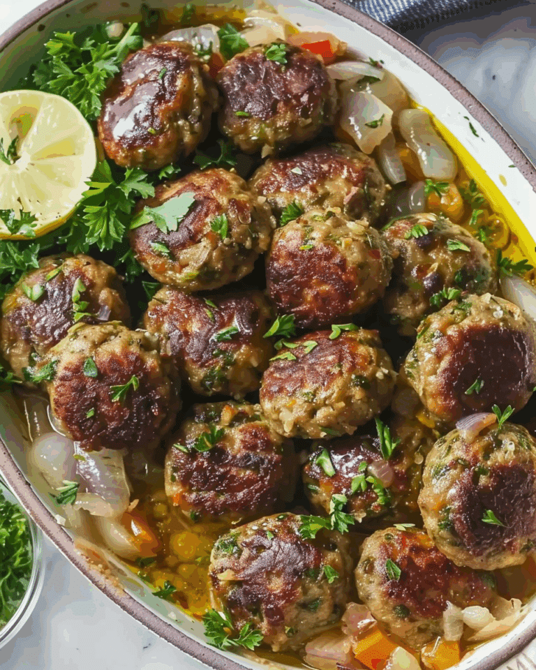 Mouthwatering Tahini Kofta