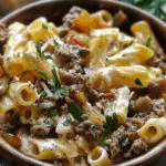 Philly Cheesesteak Pasta Recipe