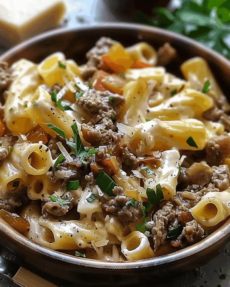 Philly Cheesesteak Pasta Recipe