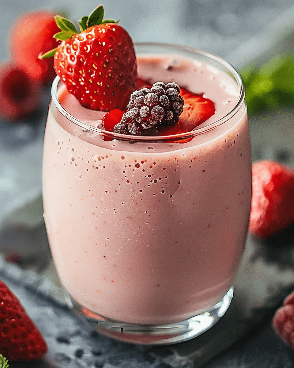Quick & Creamy 5 Ingredient Protein Smoothie