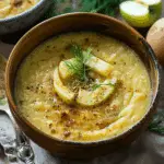 Roasted Fennel Soup With Potatoes & Apple