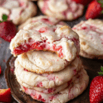 Strawberry Cheesecake Cookies