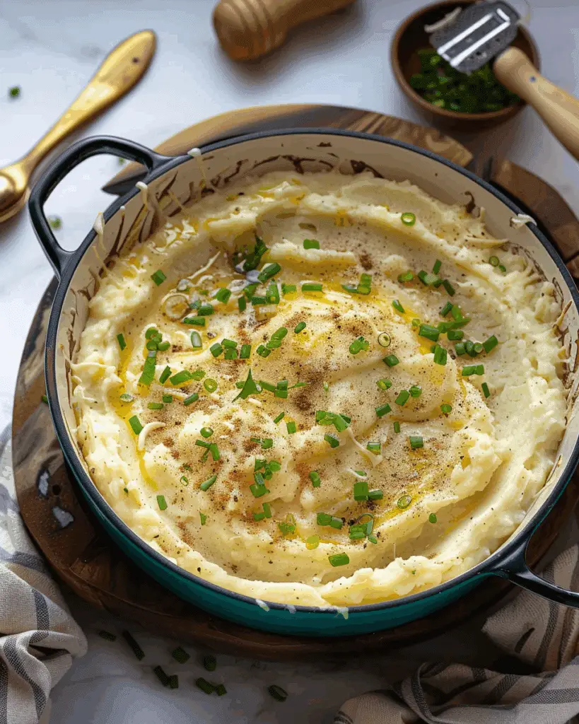 Cheesy Mashed Potatoes Recipe