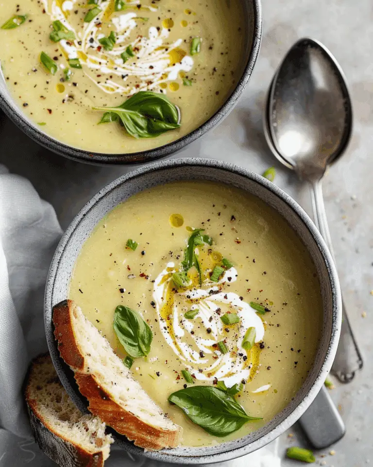 Creamy Blended 6 Vegetable Soup