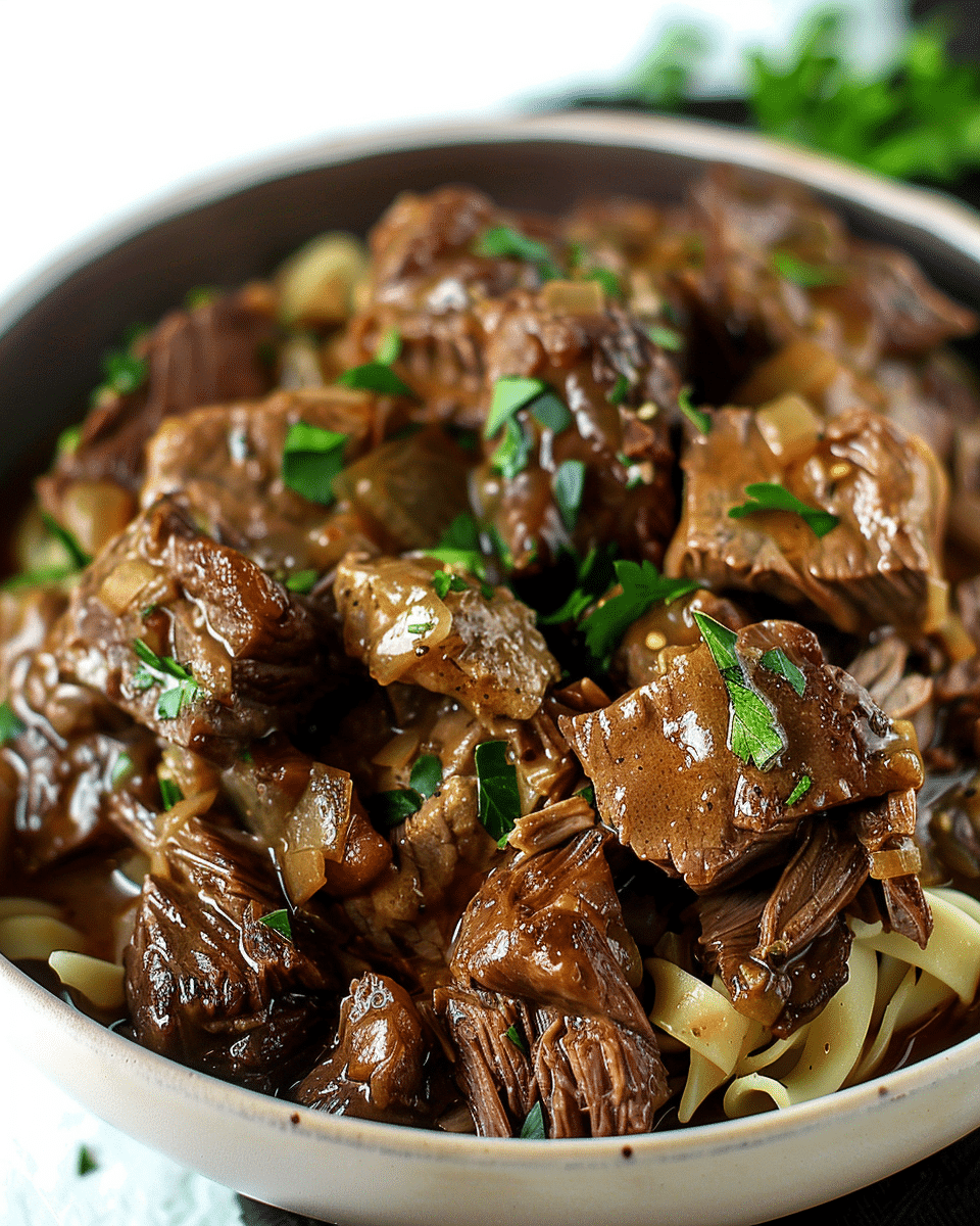 Crockpot Beef Tips
