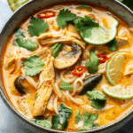 Easy Thai Chicken Curry Soup