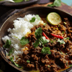 Indian Curried Beef Mince