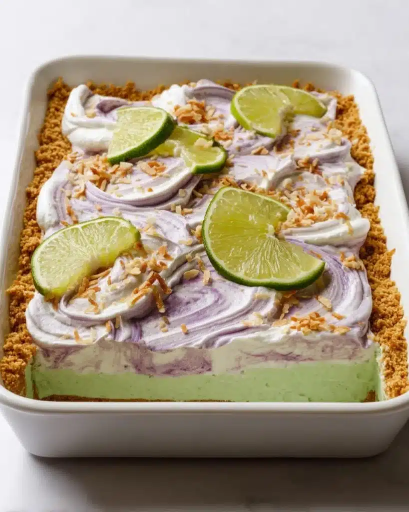 Coconut Key Lime Cheesecake Bars Recipe