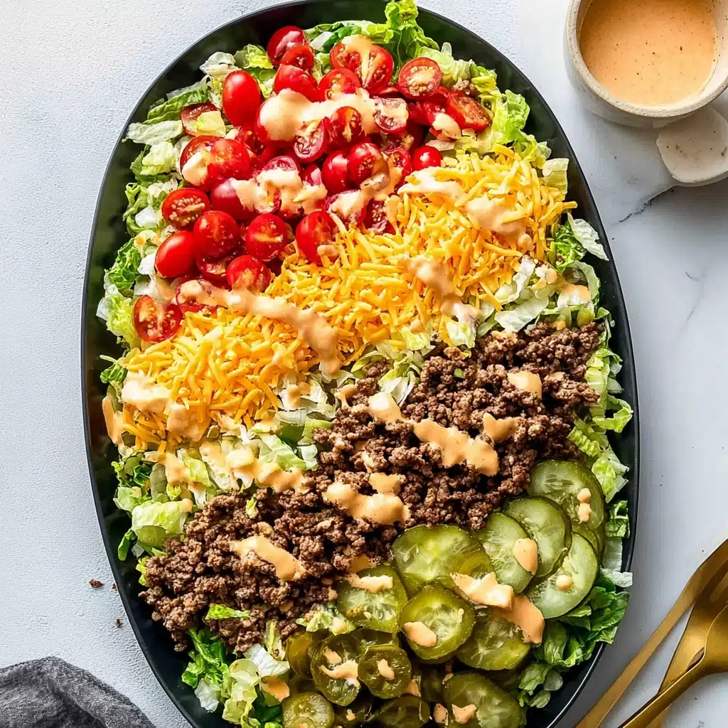 Big Mac Salad Recipe 4 Big Mac Salad Recipe - Recipe Image