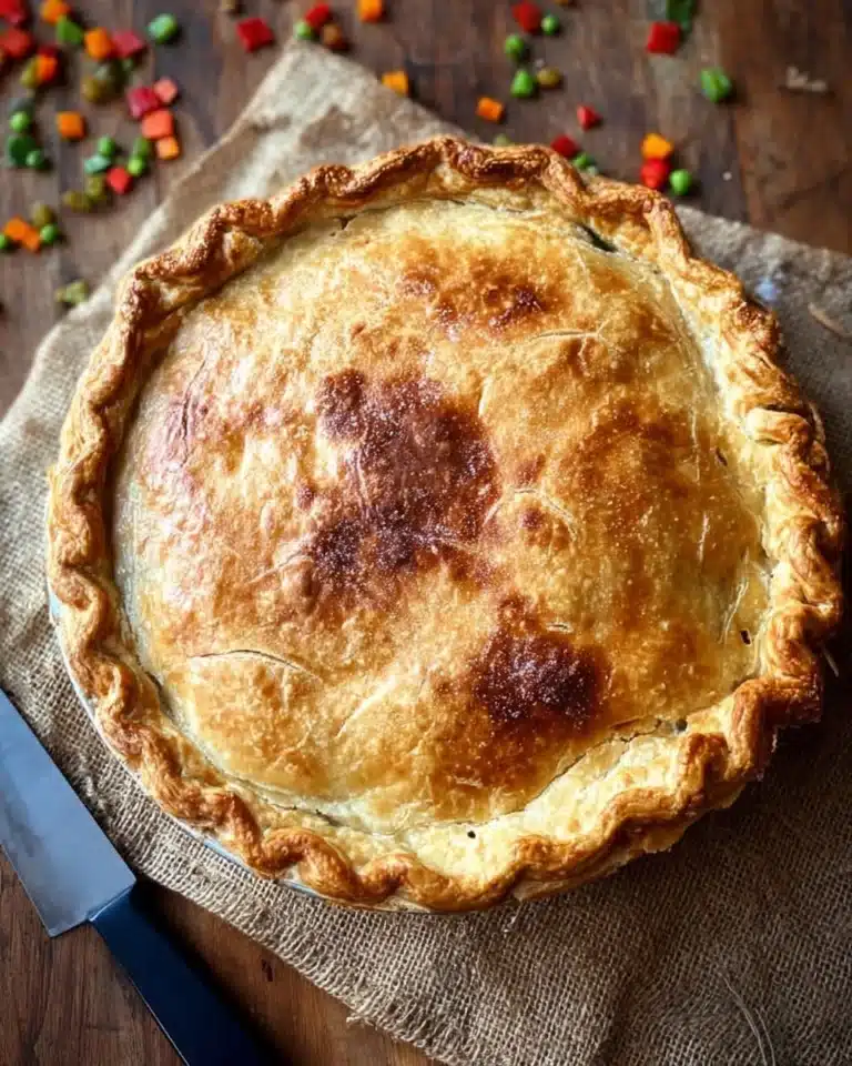 Greek Chicken Pie Recipe