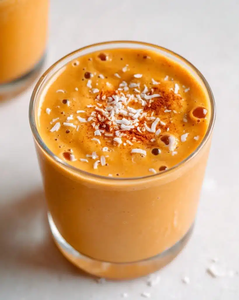 Vegan Carrot Cake Smoothie Recipe