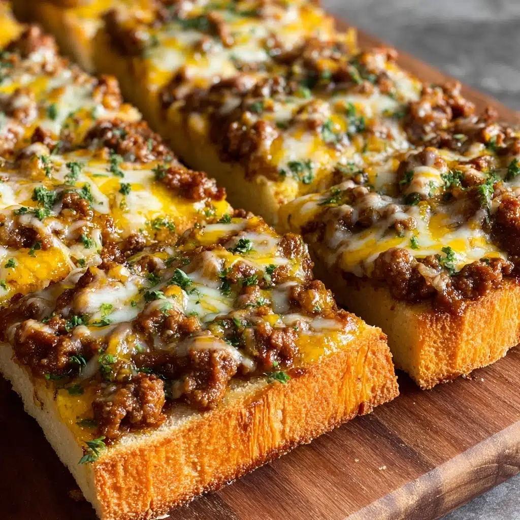 French Bread Sloppy Joes Recipe 4 French Bread Sloppy Joes Recipe - Recipe Image