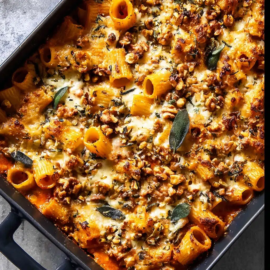 Pasta Bake with Pumpkin Tomato Sauce Recipe - Recipe Image