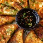 Crispy Vegetable Pancakes with Asian Dipping Sauce Recipe