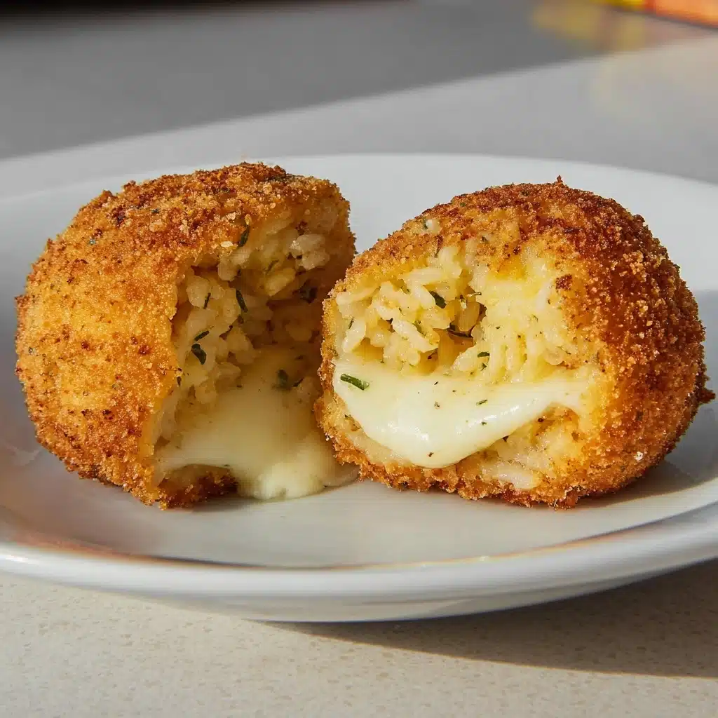 Baked Italian Rice Balls Recipe - Recipe Image